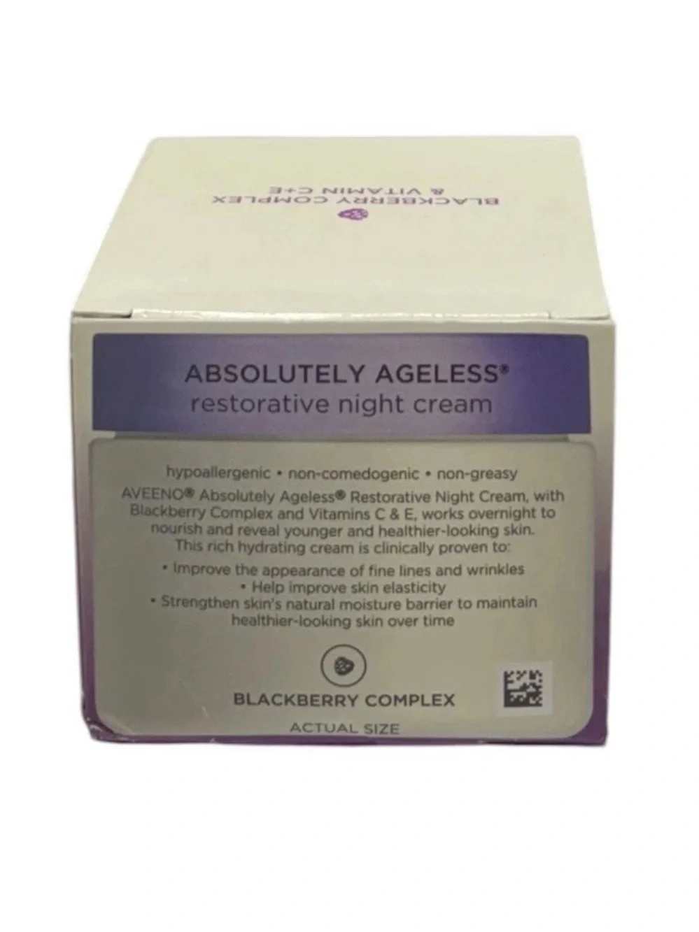 (4) Aveeno Absolutely Ageless Anti Aging Restorative Night Cream 1.7oz